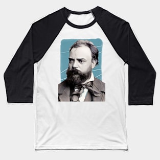 Czech Composer Antonín Dvořák illustration Baseball T-Shirt